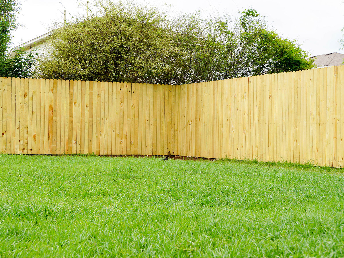 Photo of a wood privacy fence in Douglas, GA