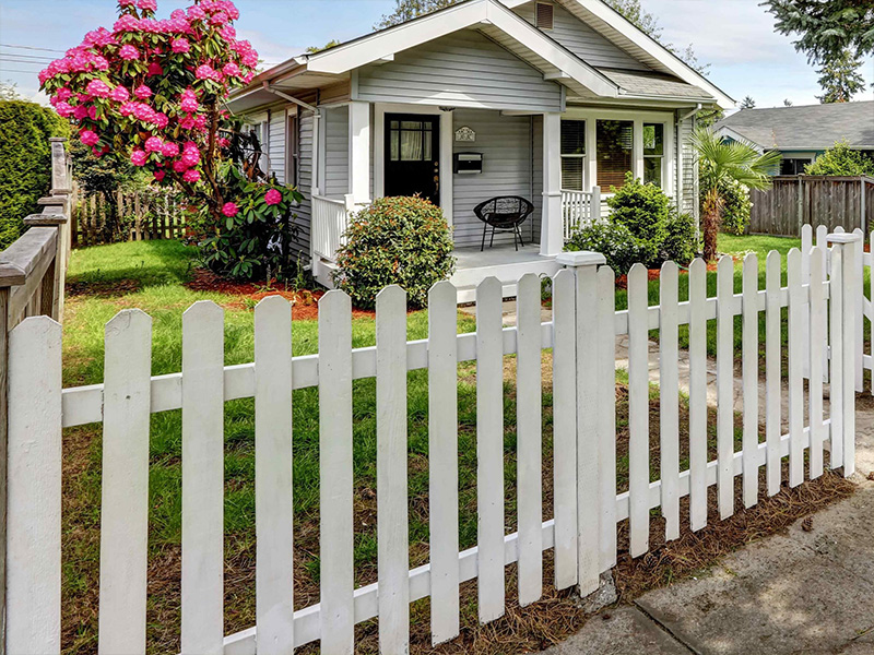 Pearson GA picket style wood fence